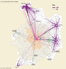 Les déplacements domicile-travail dans le département d’Ille-et-Vilaine