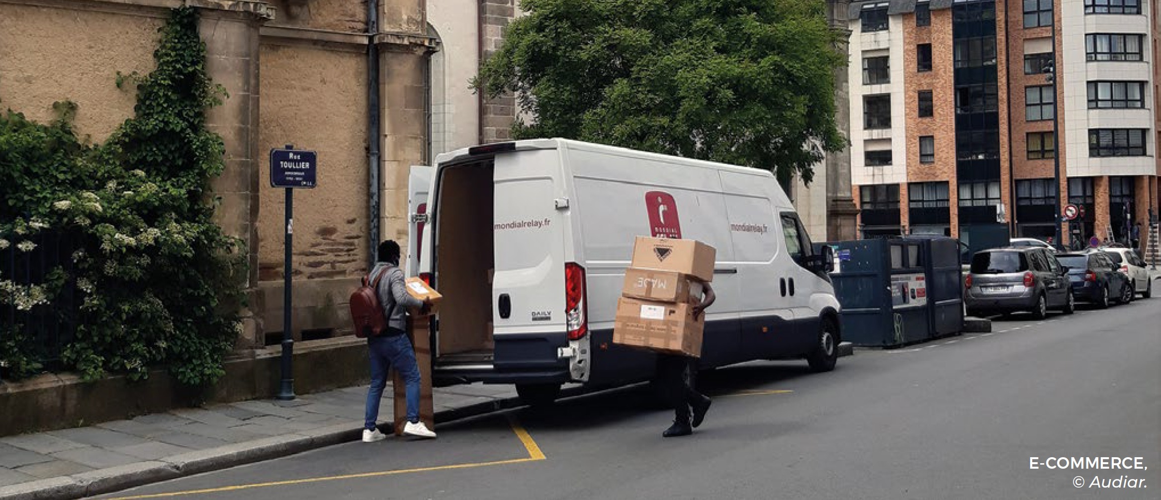 Une logistique urbaine intense face aux défis de la ville durable - Audiar