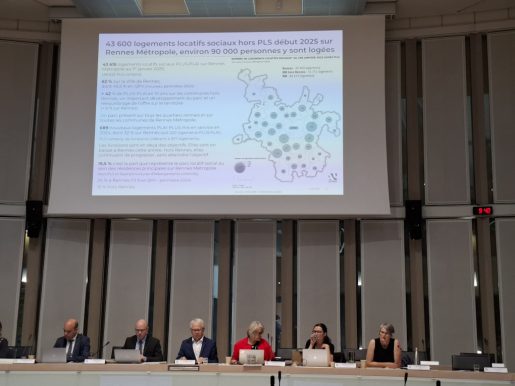 L’Audiar à la Conférence intercommunale du logement de Rennes Métropole