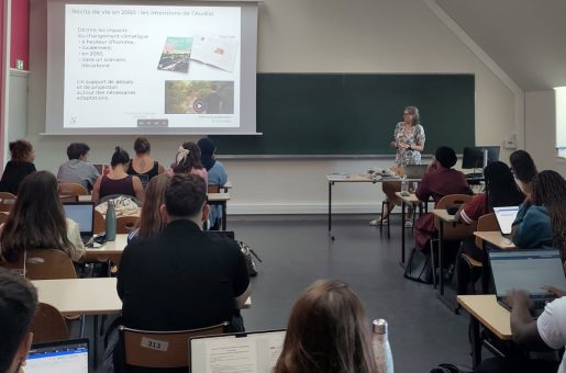 L’Audiar partage sa démarche « Récits de vies en 2050 » auprès des étudiants